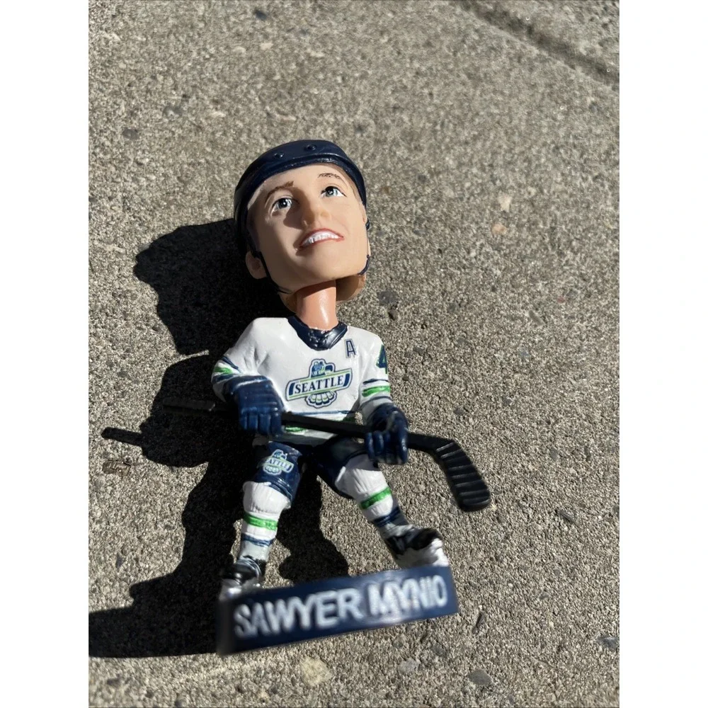 Seattle Thunderbirds Sawyer Mynio Mini 3in Bobblehead 2024 T Birds